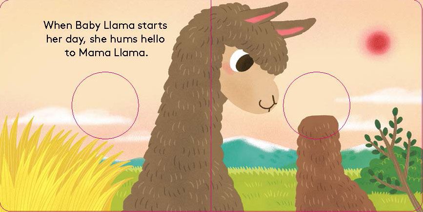 Baby Llama: Finger Puppet Book
