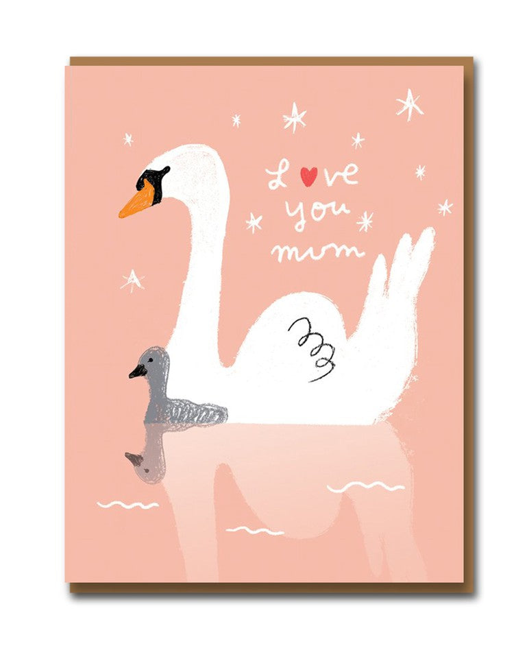 Love You Mum Greeting Card
