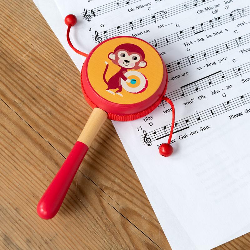 Animal Band Rattle Hand Drum