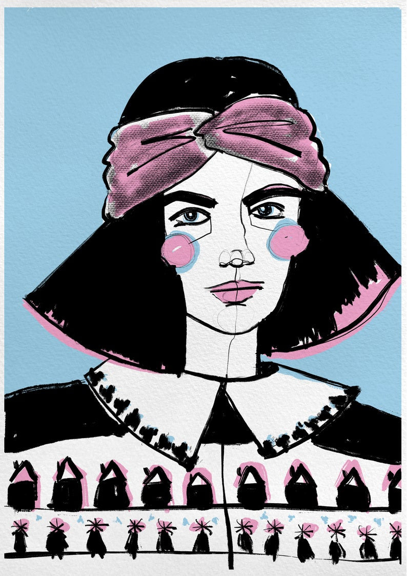 ONNGA Art Print Annie