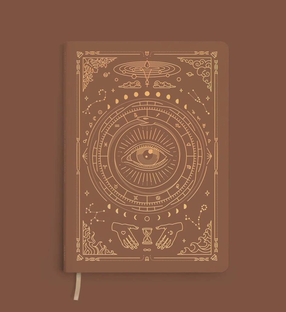 MOI Vegan Leather Lined Journal