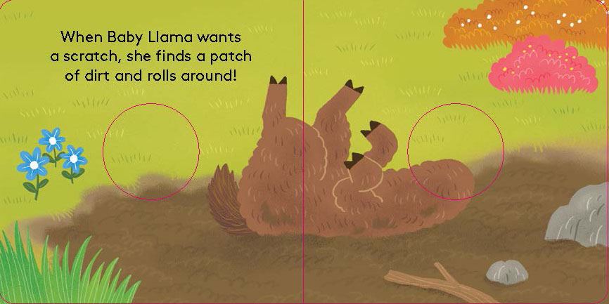 Baby Llama: Finger Puppet Book