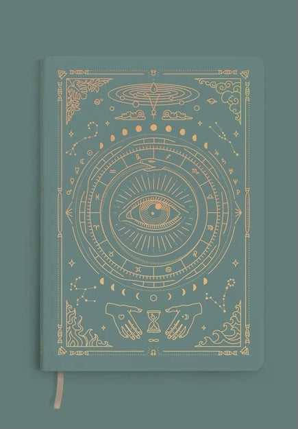 MOI Vegan Leather Lined Journal