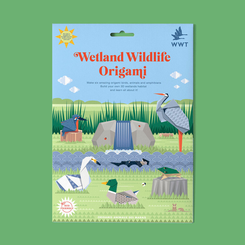 Create Your Own Wetland Wildlife Origami
