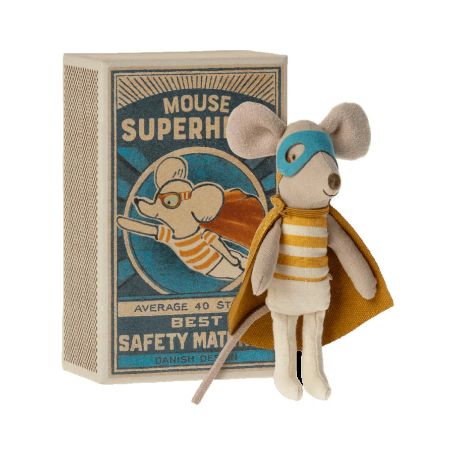Little Brother Super Hero In Matchbox