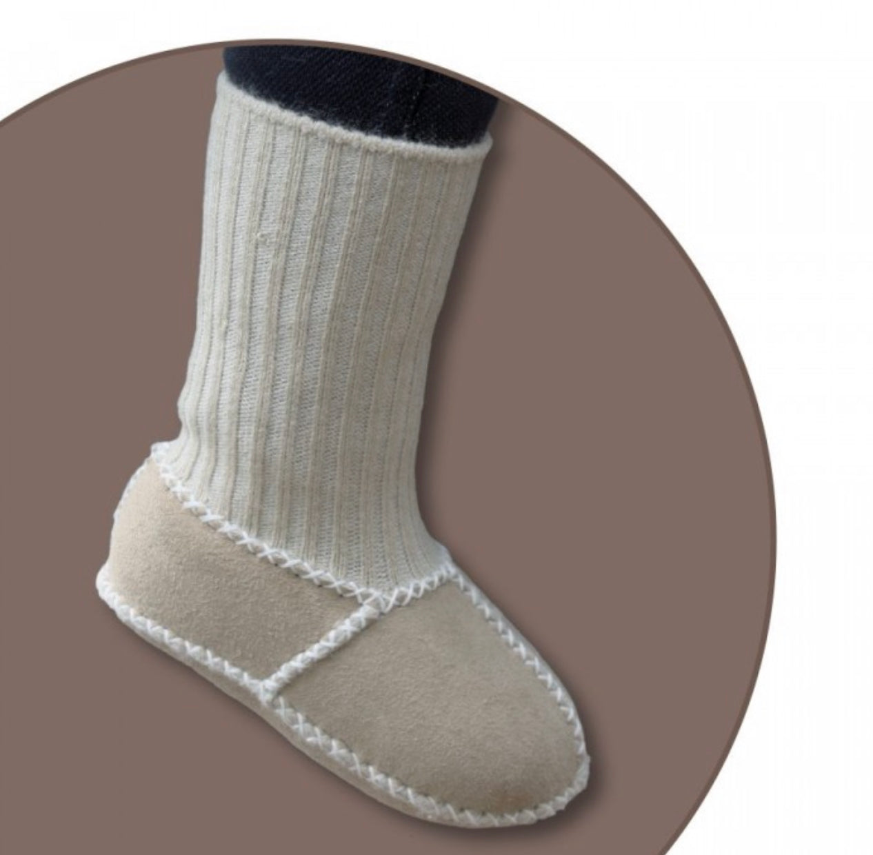 Heitmann  Fella Lambskin Booties: Sand