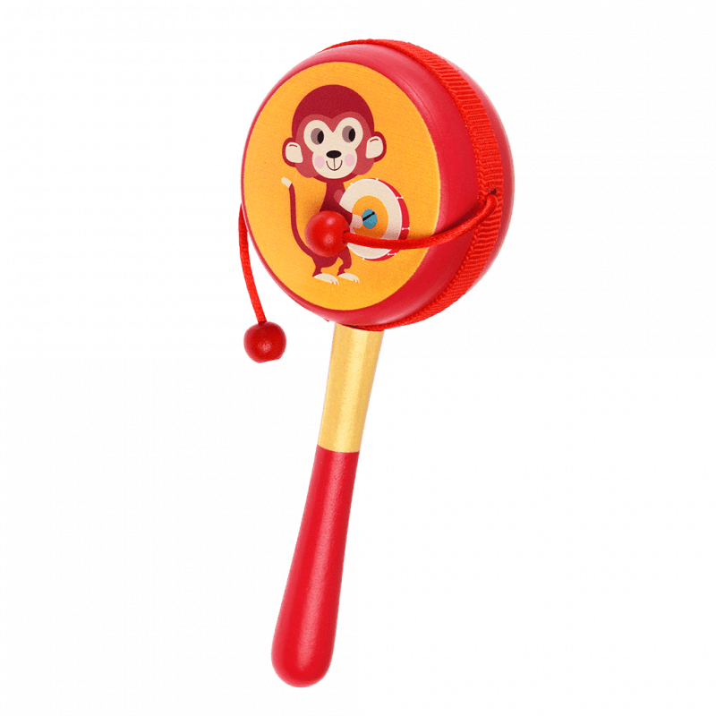 Animal Band Rattle Hand Drum