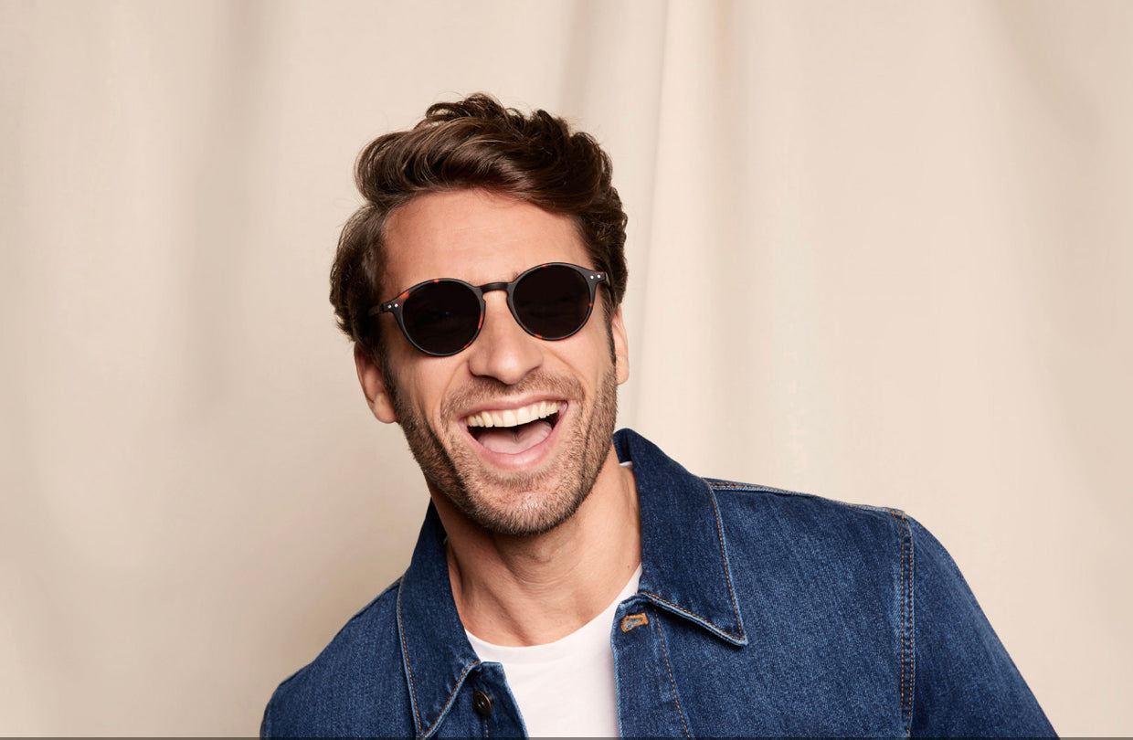 Izipizi Adult Unisex #D Black Sunglasses