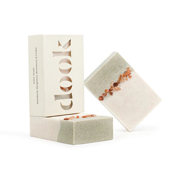 Salt Soap- Mandarin, Bergamot, Rosemary & Cedar
