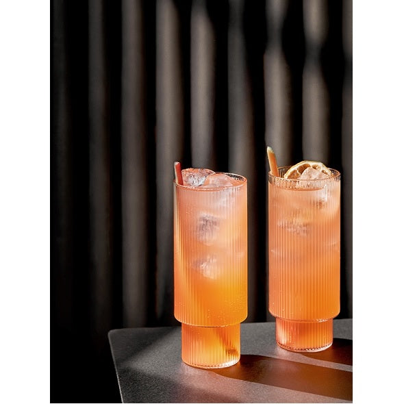 Ripple Long Glasses Set of 4
