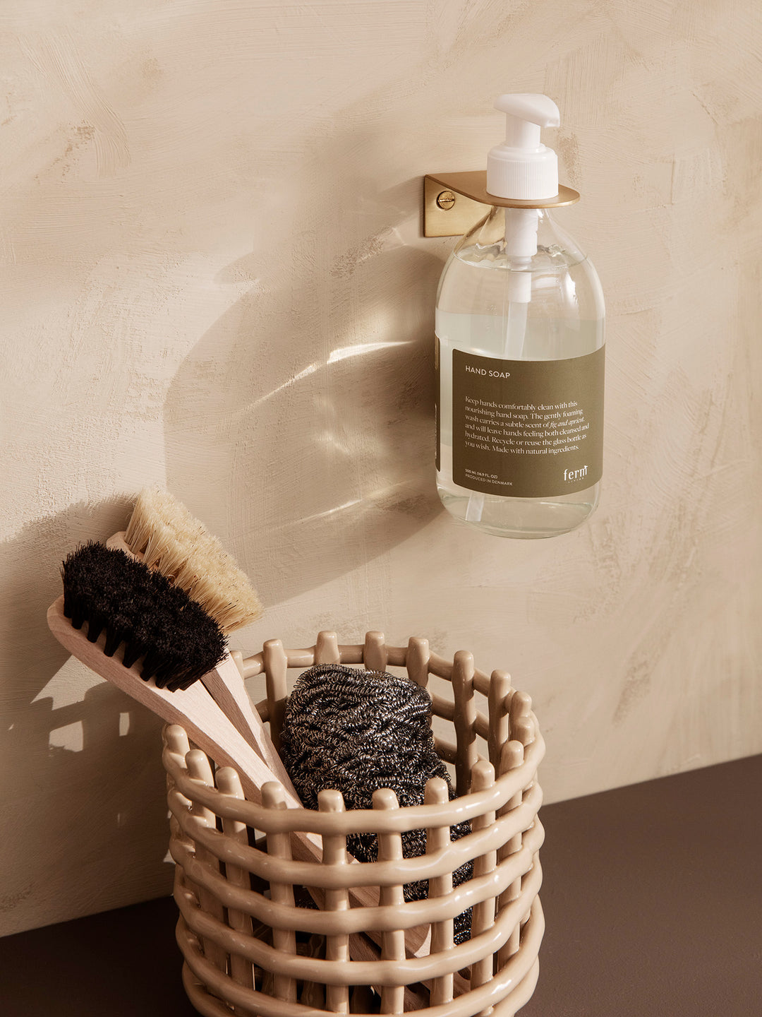 Ferm Living Basho Wall Hanger Brass