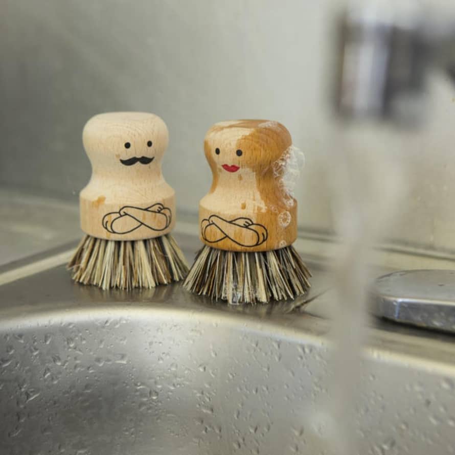Mr & Mrs Pot Scrubber