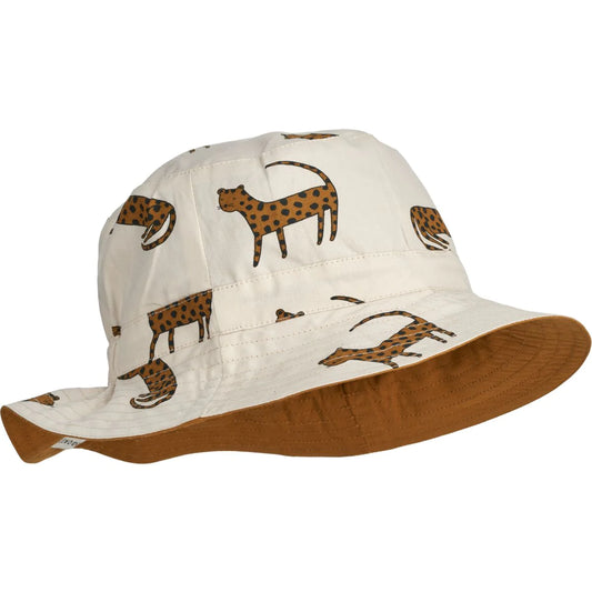 Sander Reversible Sunhat - Leopard Sandy
