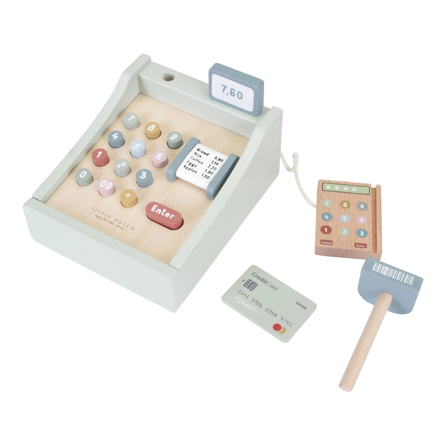Little Dutch Cash Register With Scanner