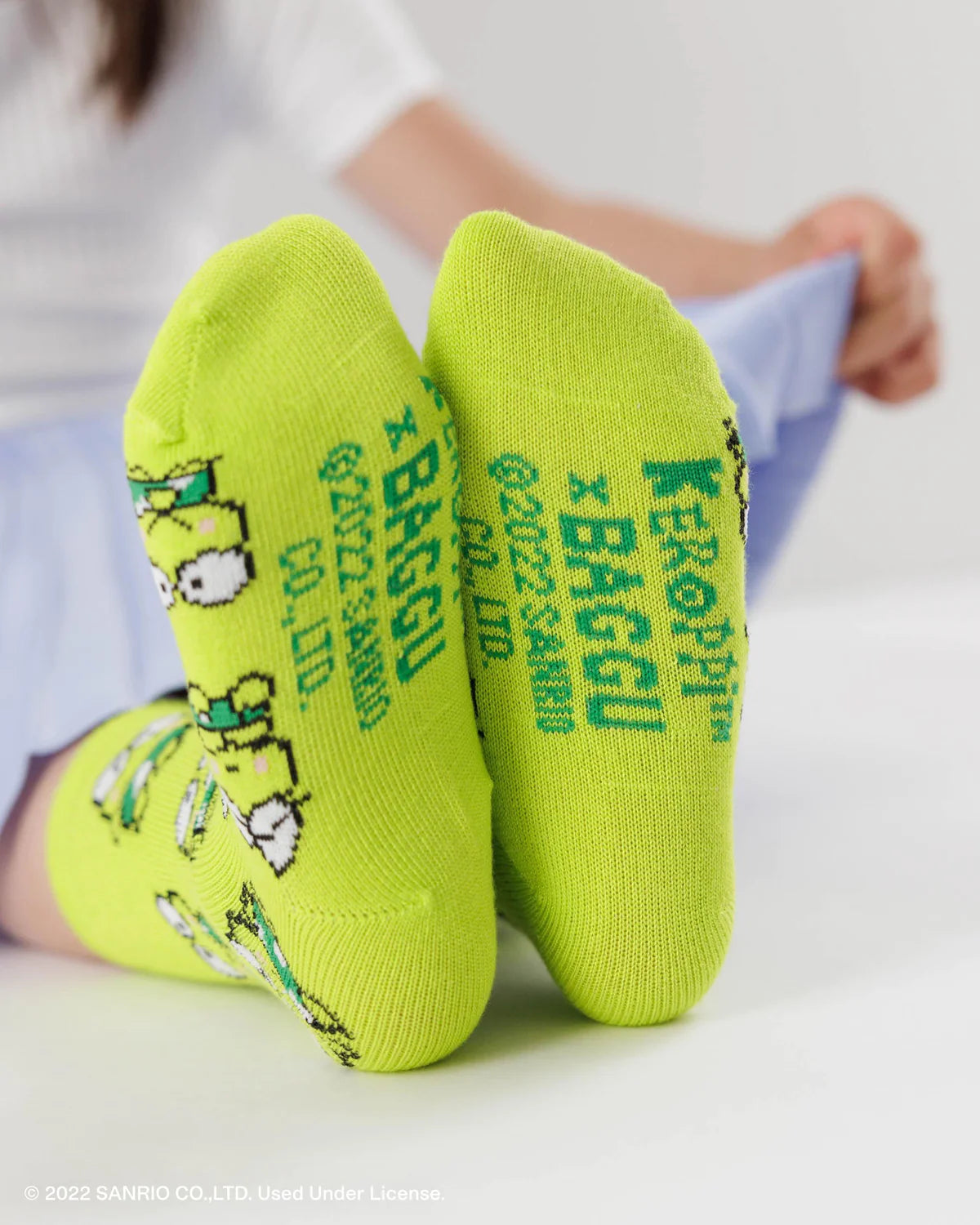 Baggu Kid’s Crew Socks Set Of 3 Sanrio Friends