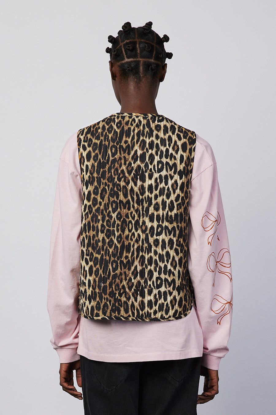 Damson Madder Tilly Leopard Gilet