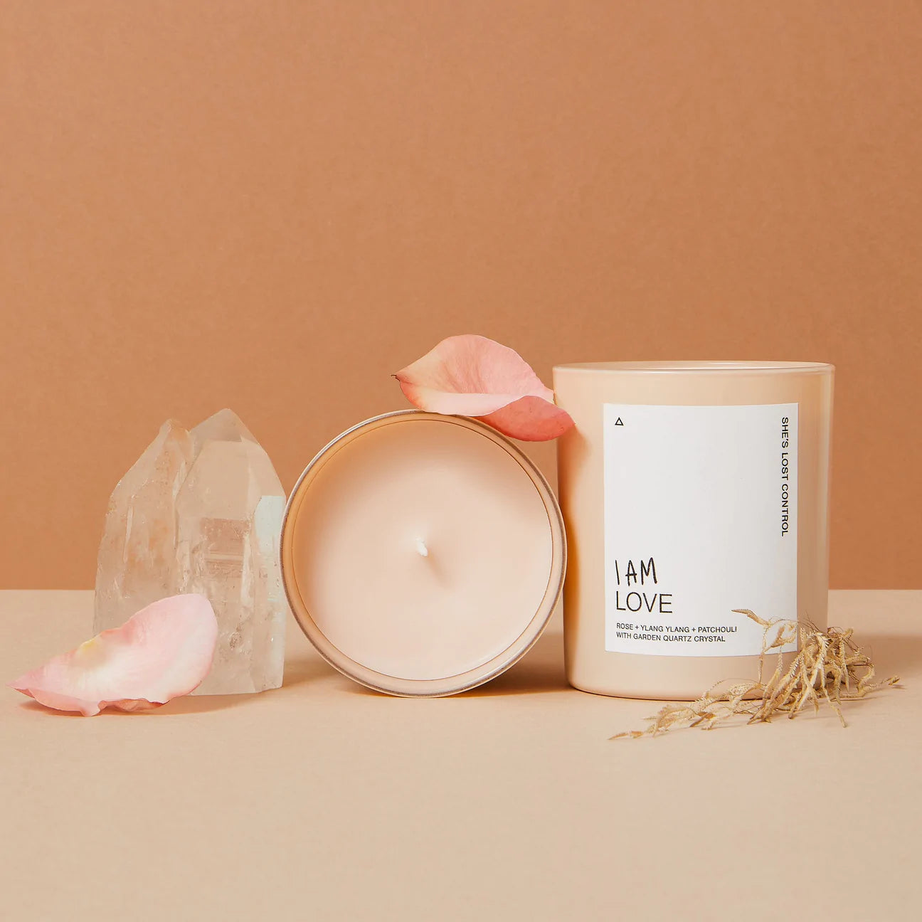 I Am Love - Crystal Candle