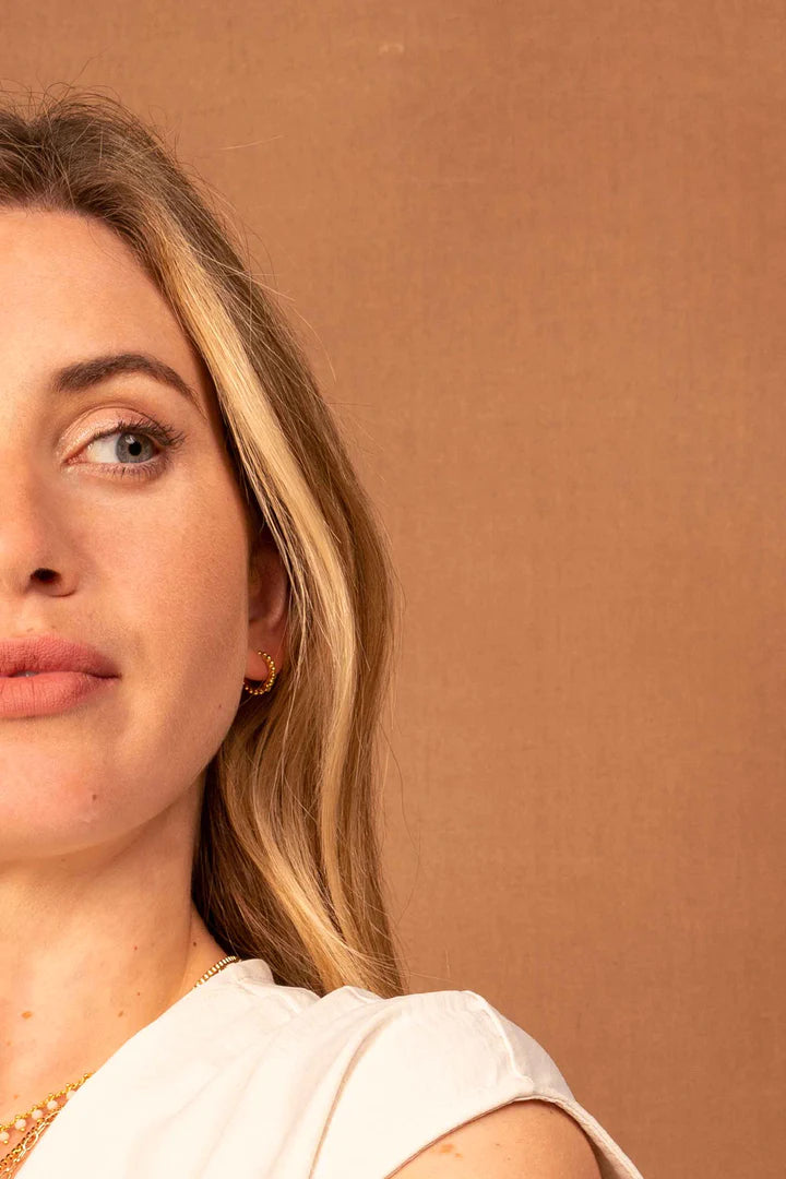 Petra Beaded Huggies Formation