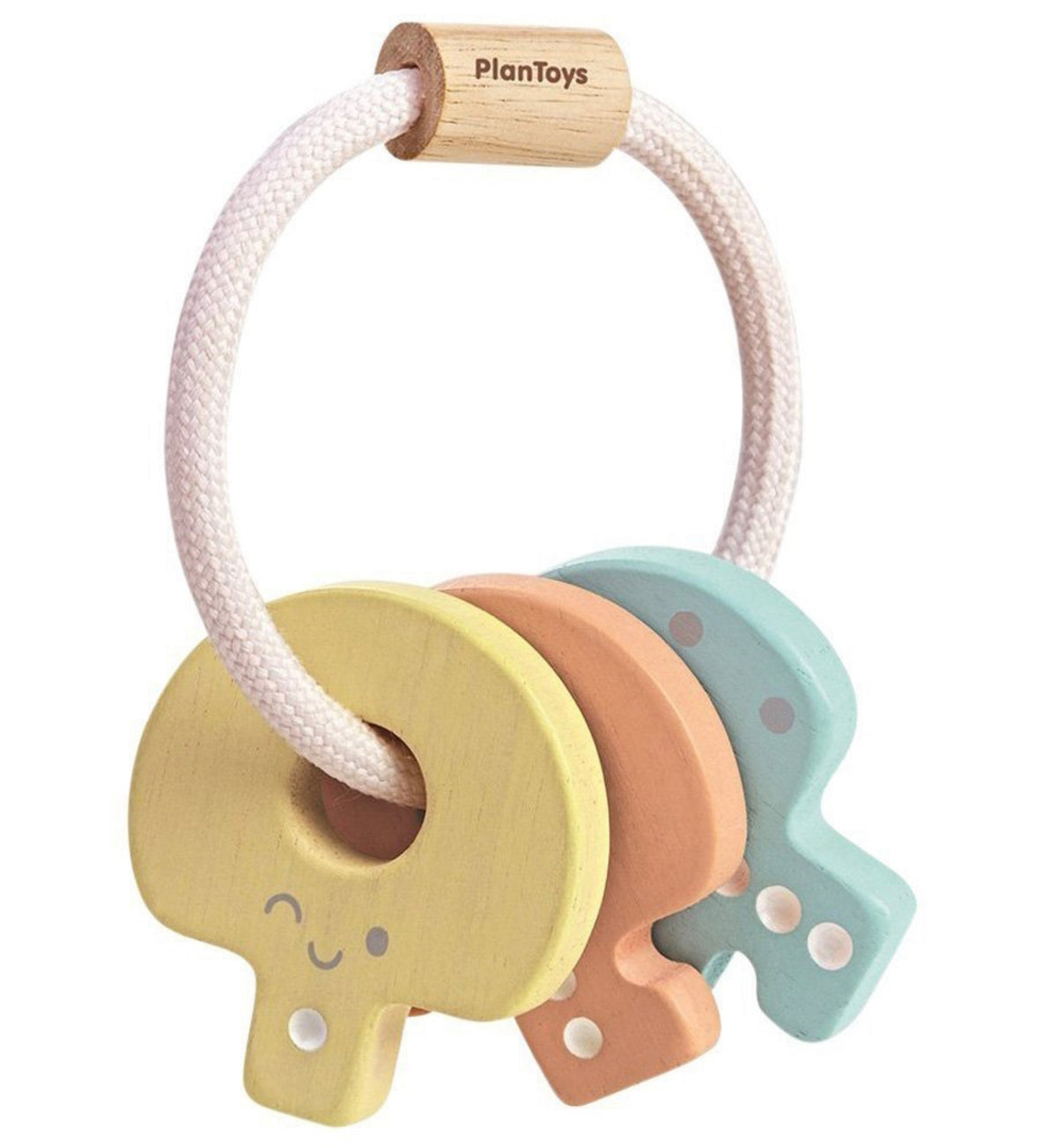 Key Rattle Baby Pastel