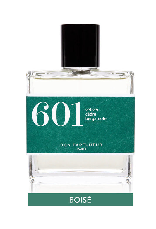 Bon Parfumeur 601 : Vetiver Cedar, Bergamot 30ml