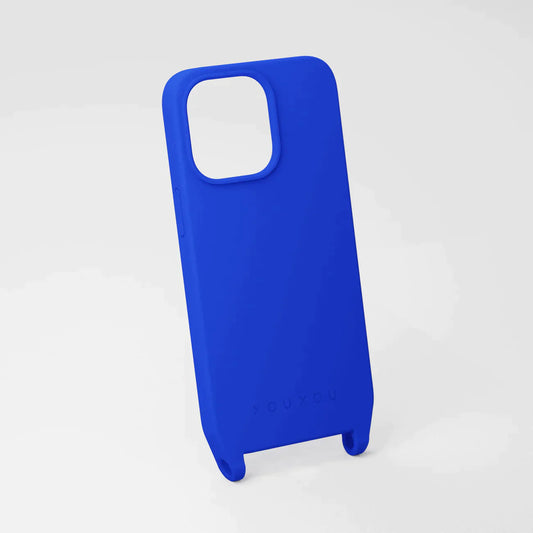I Phone 12/ 12 Pro Eyeletcase - Bright Blue