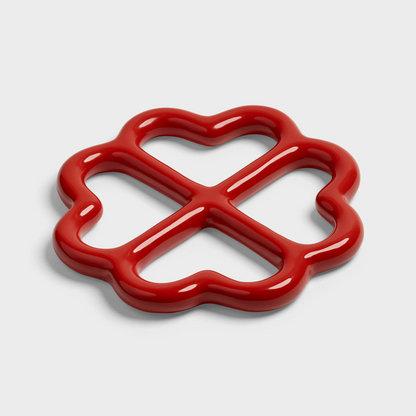 Trivet Clover - Red