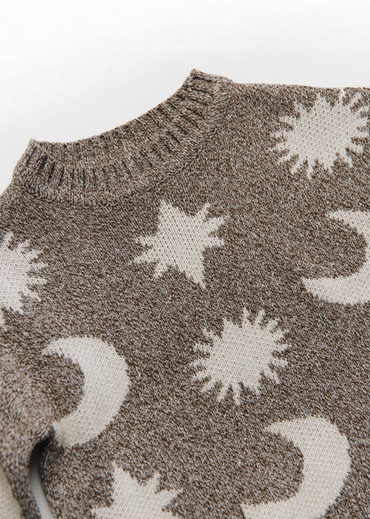 Cozmo Mushroom Moon & Star Knit