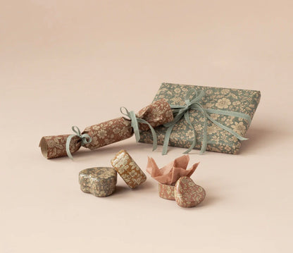 Metal Heart Box - 2 pcs Heather / Ochre