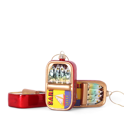 Sardines Can Glass Decoration
