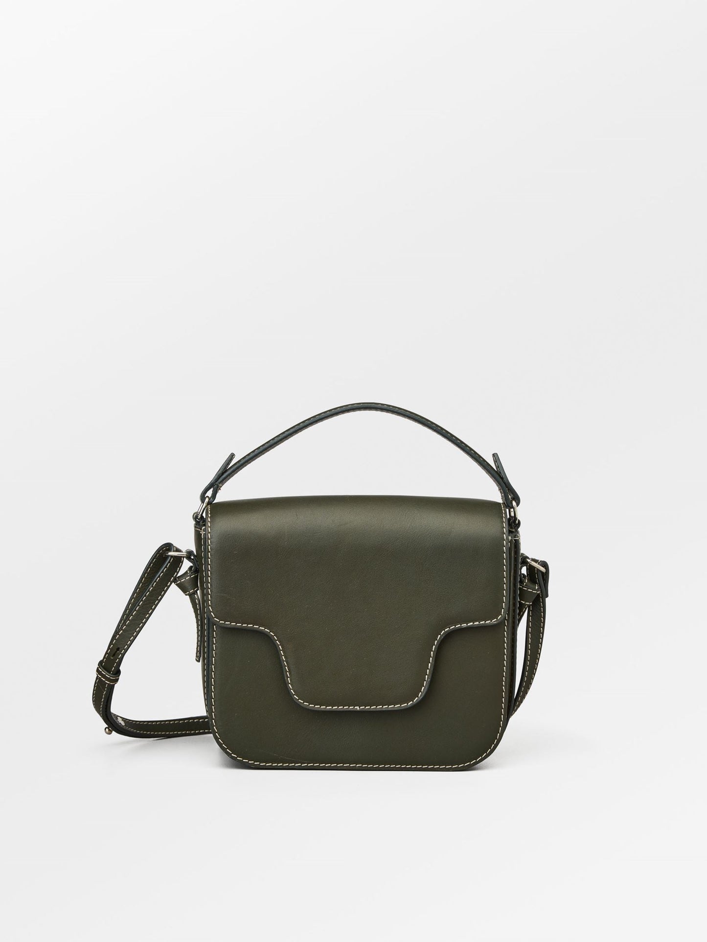 Glossy Iris Bag - Army Green