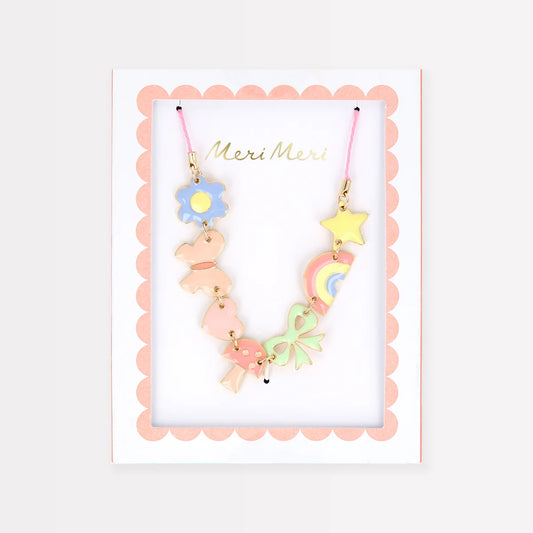 Fun Icons Enamel Charm Necklace