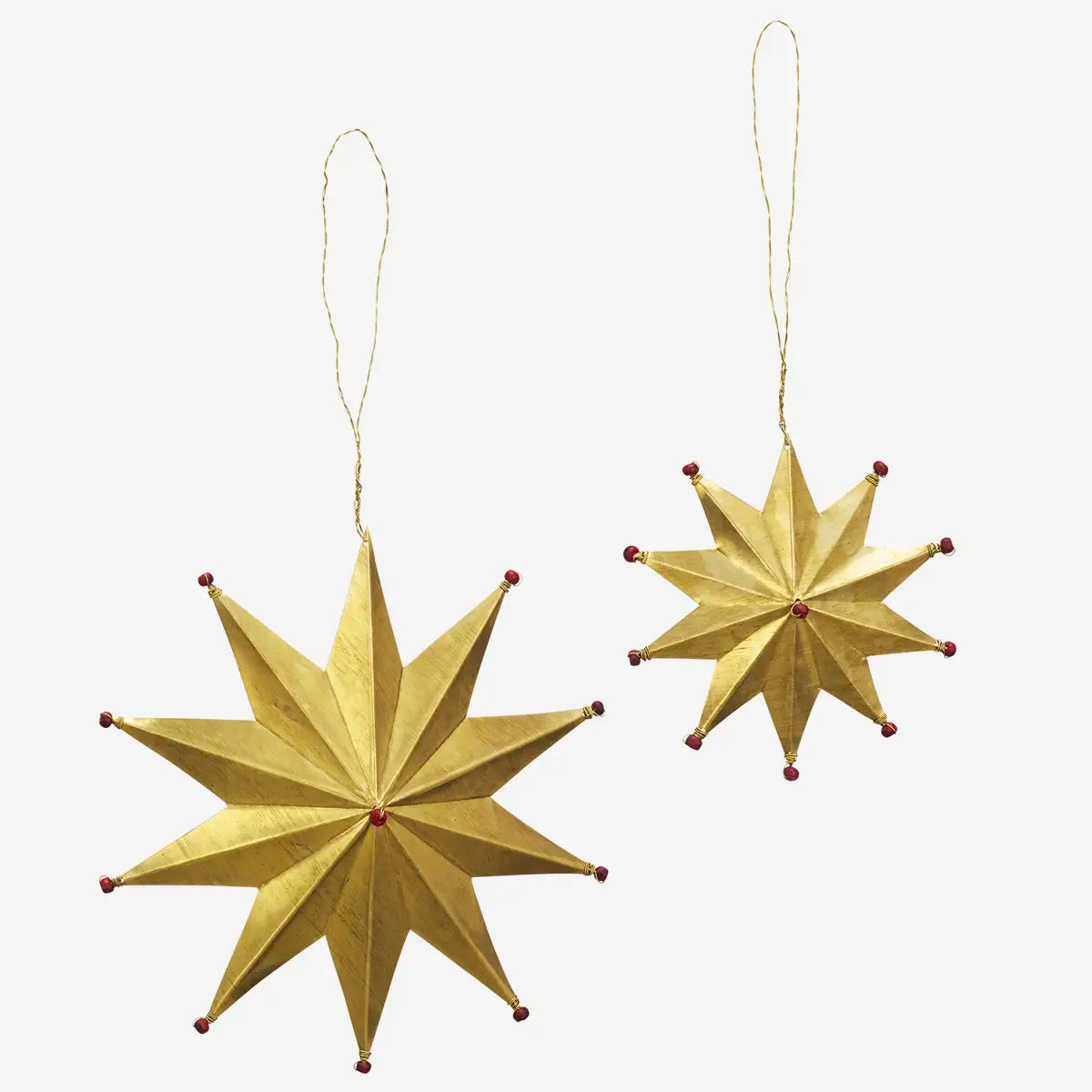 Hanging Brass Stars
