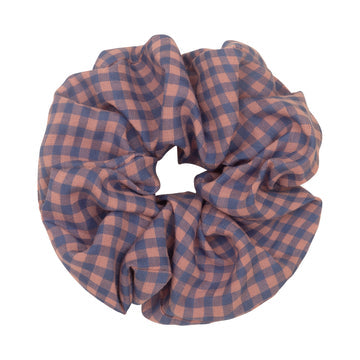 Giant Checked Scrunchie