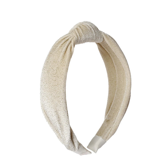Sparkle Velvet Knotted Headband