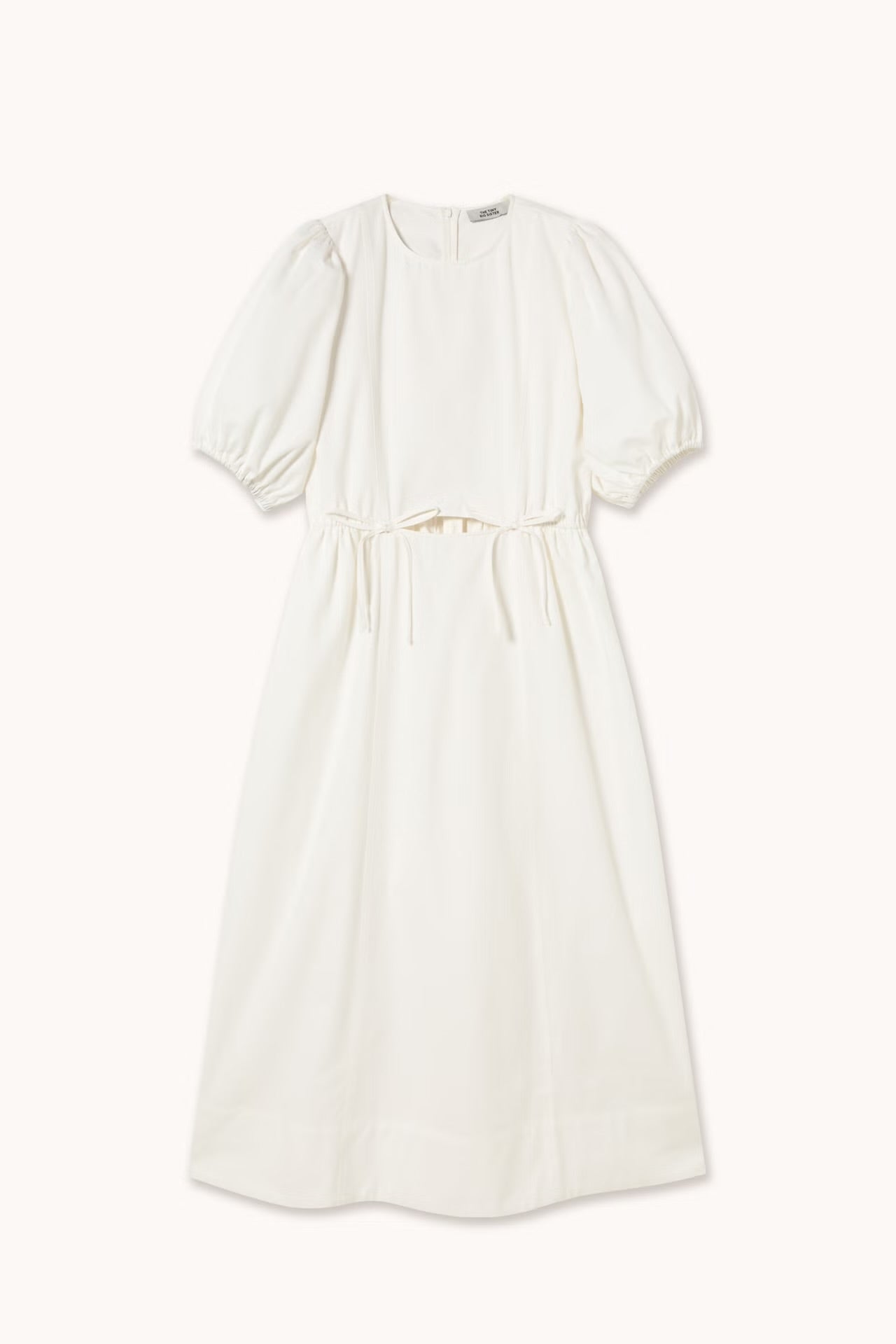 Puff Sleeve Midi Dress
