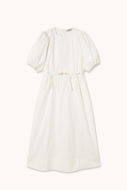Puff Sleeve Midi Dress