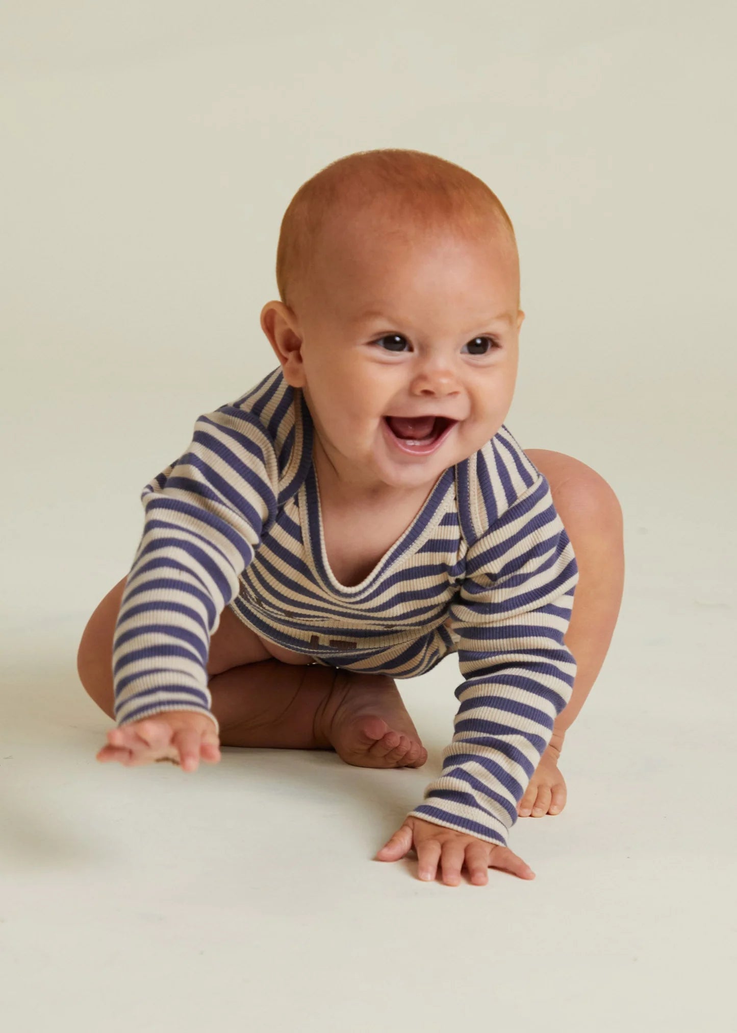 Milking It Stripe Bodysuit - Inky