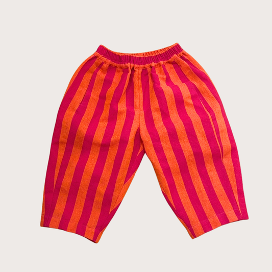 Manu Linen Stripe Trouser