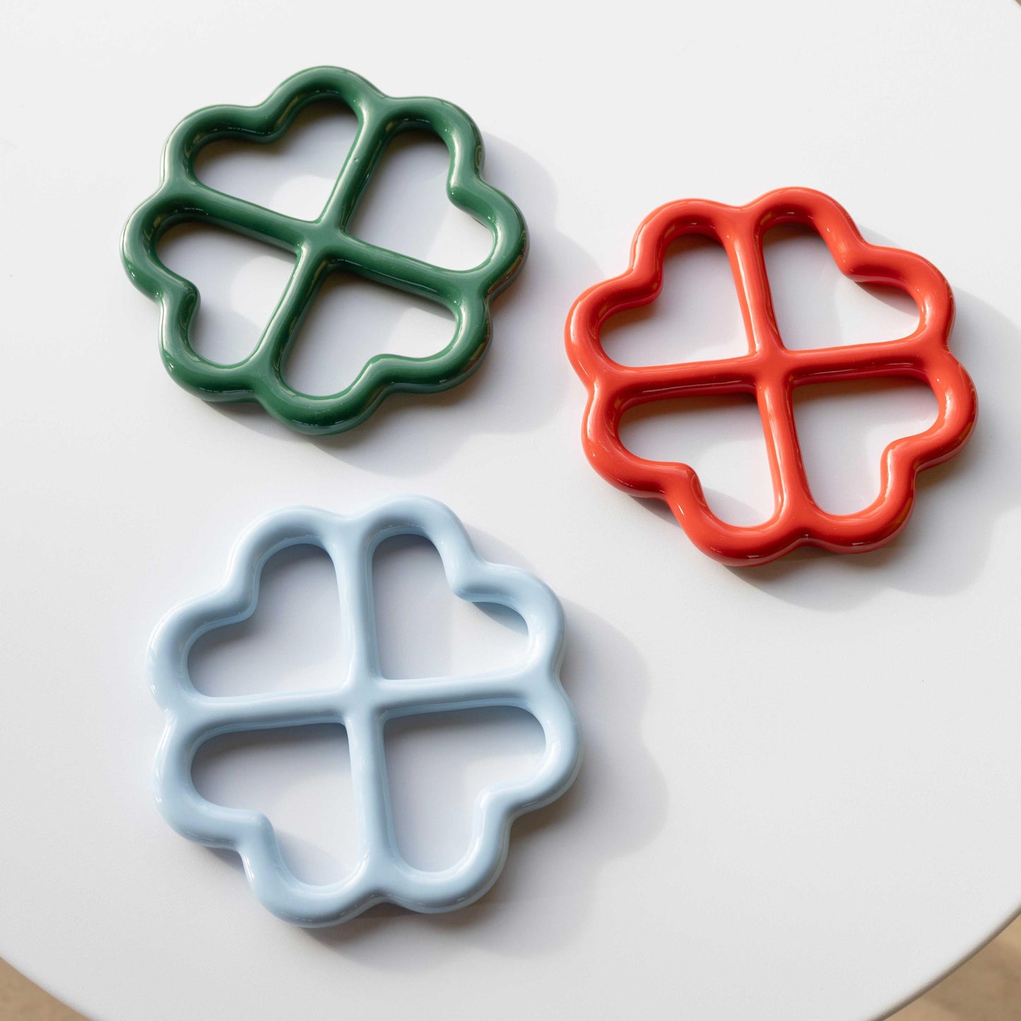 Trivet Clover - Red