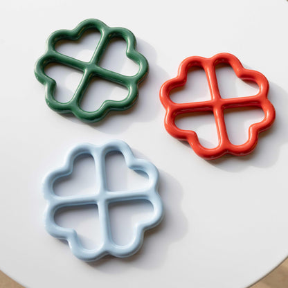 Trivet Clover - Red