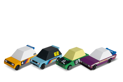 Tokyo Heat 4-Pack - Candycar TOONS Diecast Race Cars