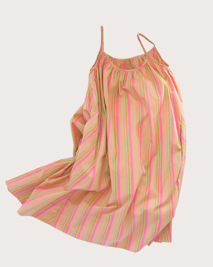 Cleo Stripe Slip Dress: Kids