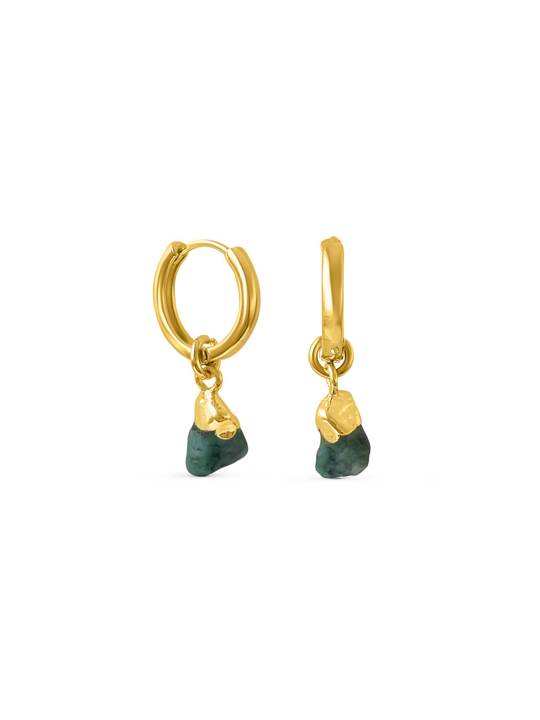 Mohica Emerald Hoops