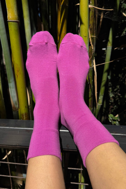 Sneaker Socks - Azalea