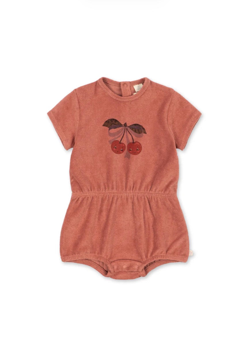 Itty Romper Canyon Rose