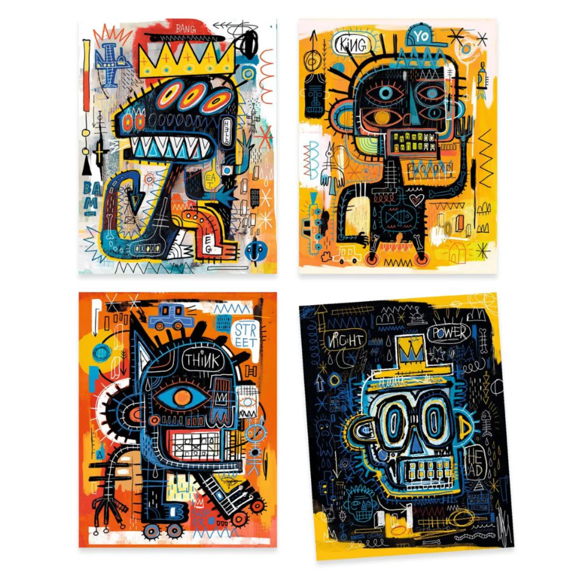 Inspired by Basquiat - Marker Workshop