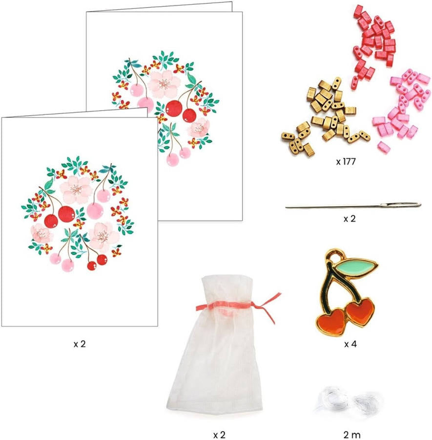 Djeco Tila And Cherries Jewellery Set