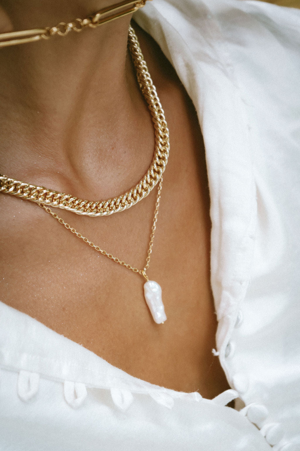 Aleissa Organic Pearl Necklace