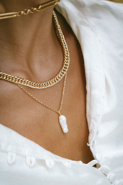 Aleissa Organic Pearl Necklace