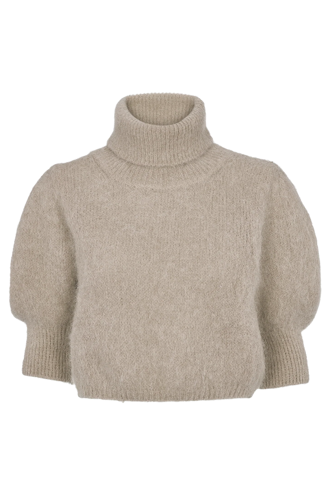 Piro Rollneck Alpaca - Light Taupe